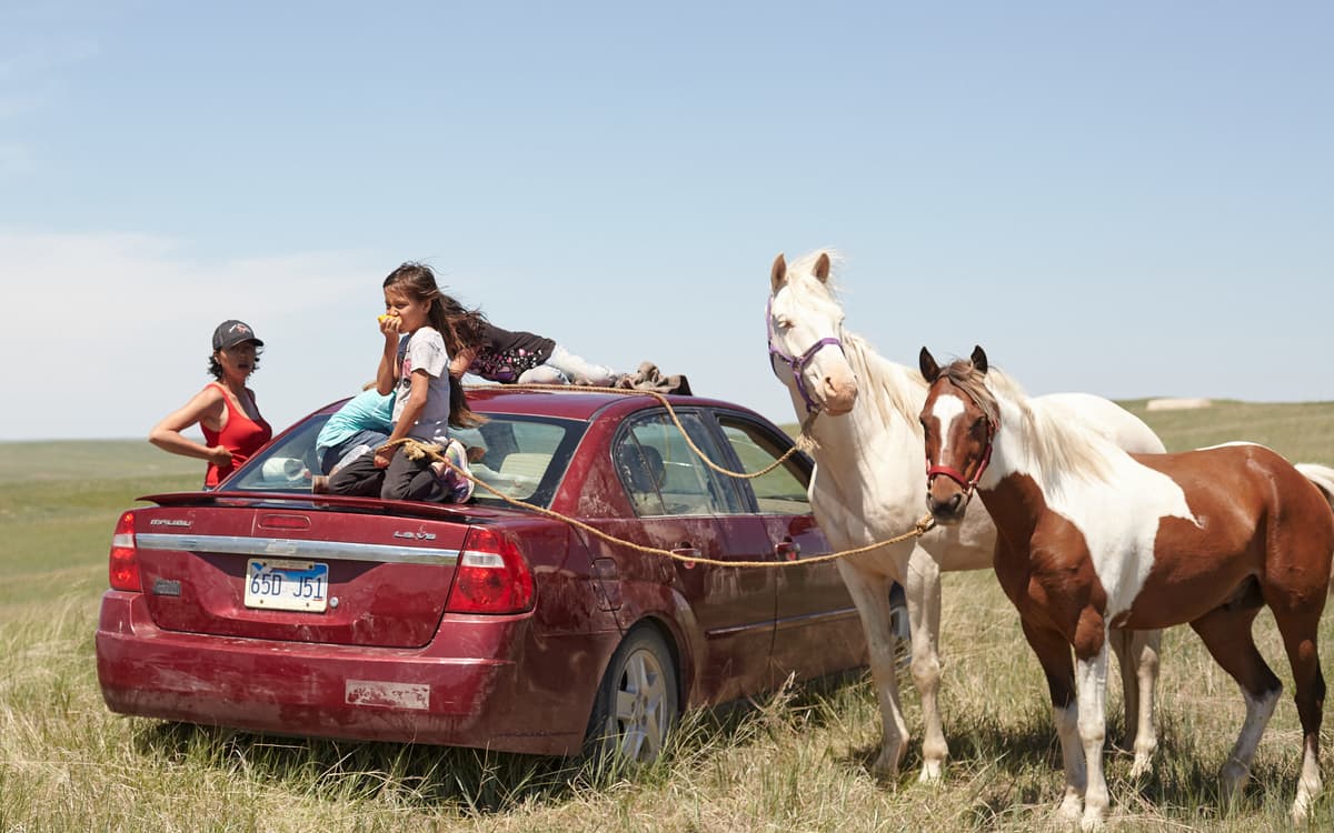 © Zen Lefort/MYOP 摄影作品，选自《印第安土地》系列 - 美国，2016年