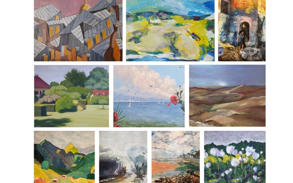 风景变奏曲：Peindre à 5,6,7艺术团体展