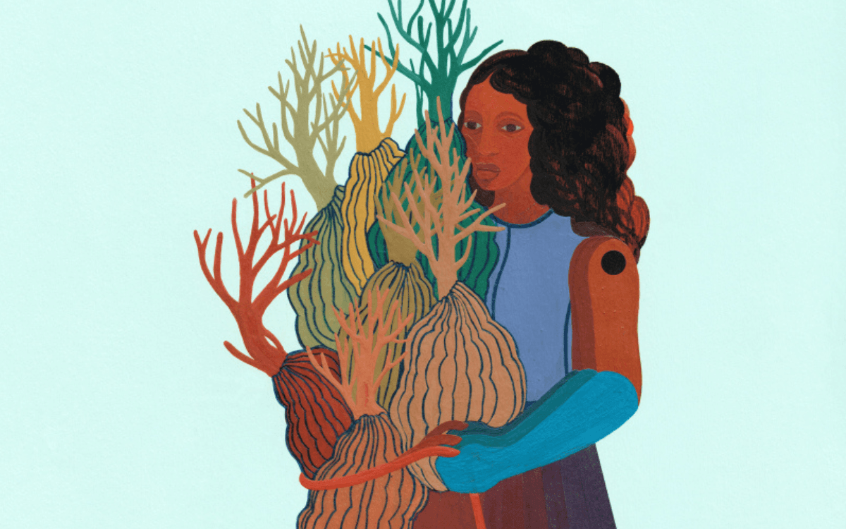 奥托邦·恩坎加，《社会后果 V：收获》，2022年，Wim Waumans 收藏。鸣谢艺术家。