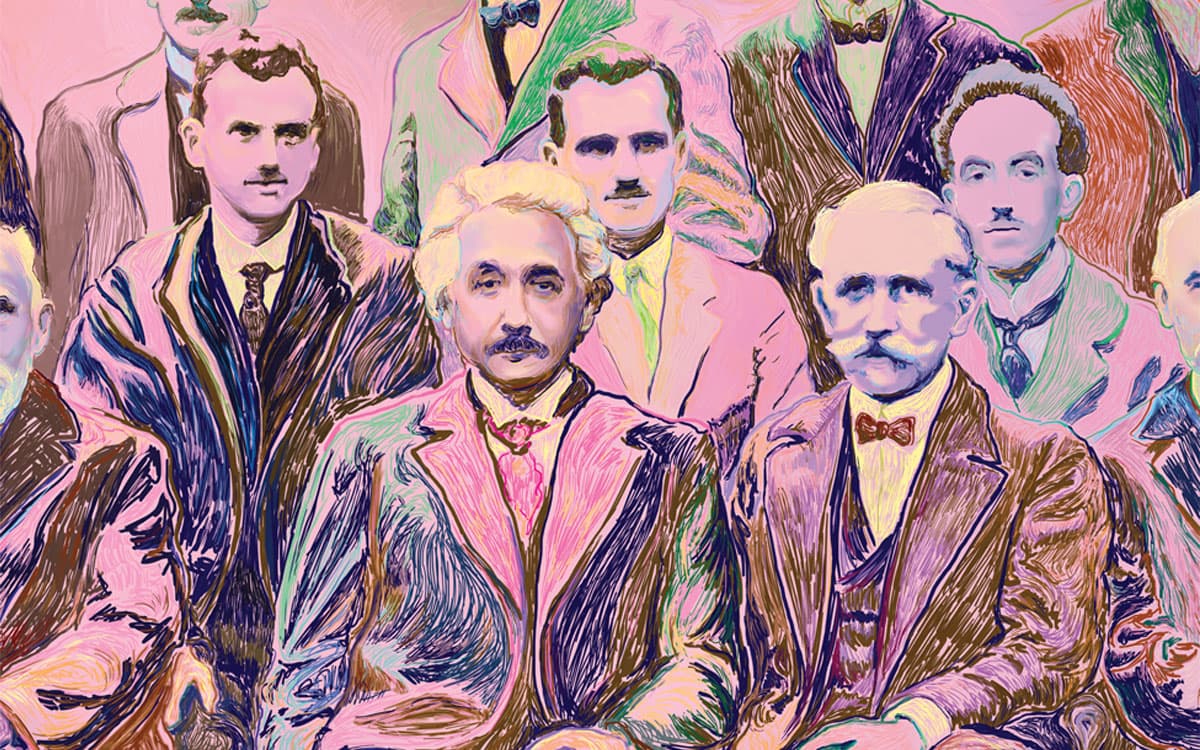 壁画《量子仙女》节选 800 x 360 厘米