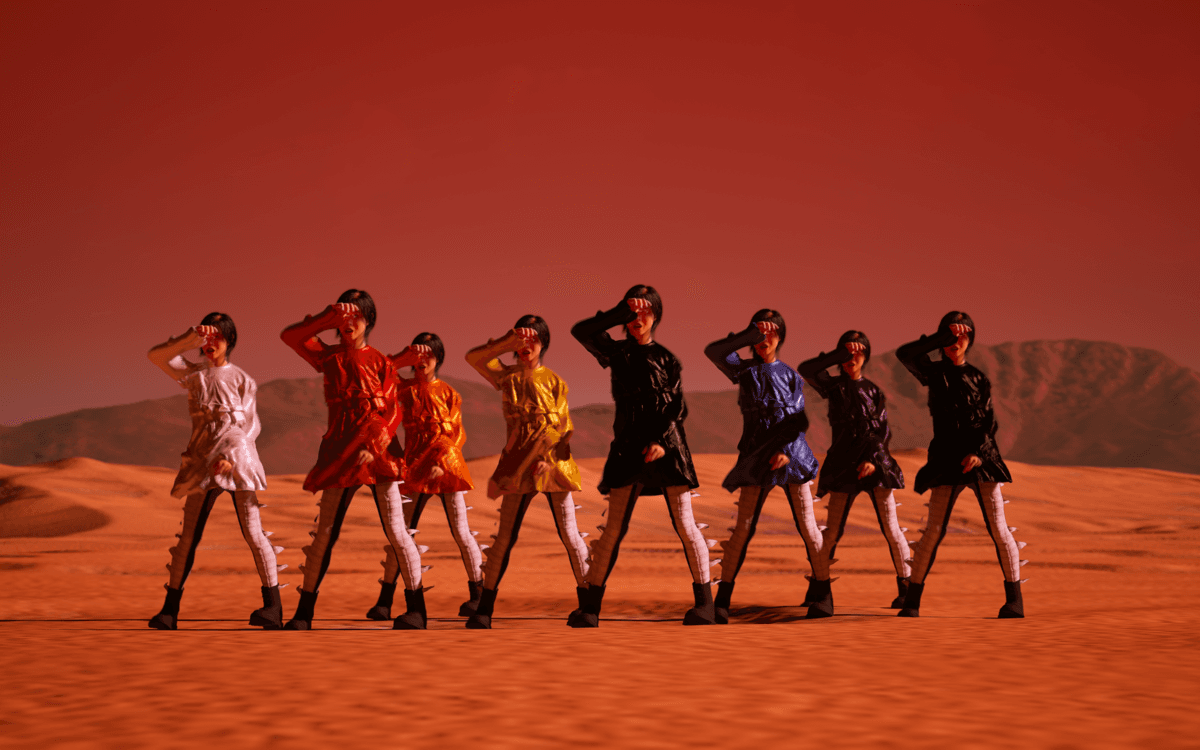 李永珠,《新地球奥德赛》,2024年。带声音的数字动画。经艺术家授权。